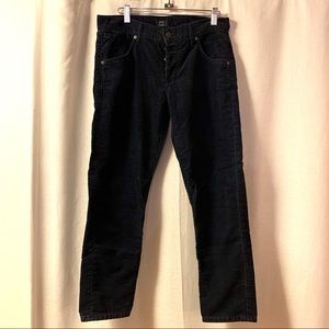 Citizens of Humanity Emerson (BF) in navy corduroy